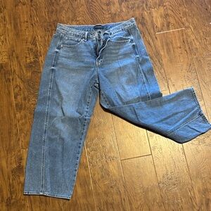 Stylish Blue barrel Women's Jeans